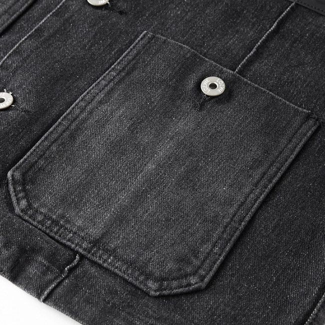 確保済み ロエベ Anagram Work wear ロゴ デニム ジャケット コピー商品 lom50016